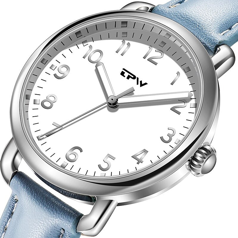 Montre Femme Cuir Vintage