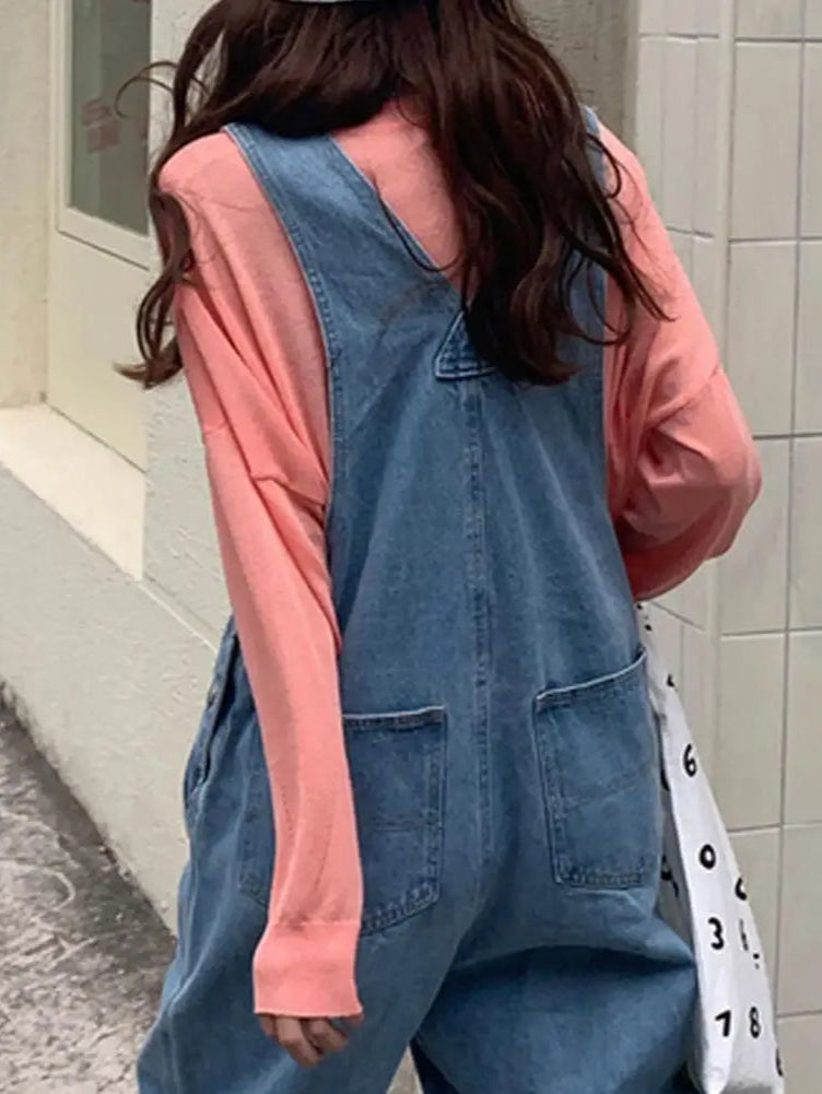 Salopette Jean Large Femme