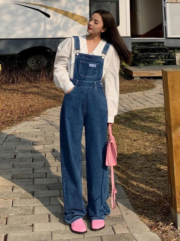 Salopette Jean Femme Large