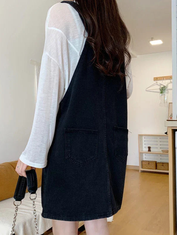 Robe Salopette Jean Femme