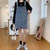 Women&#39;s Denim Overalls Dress