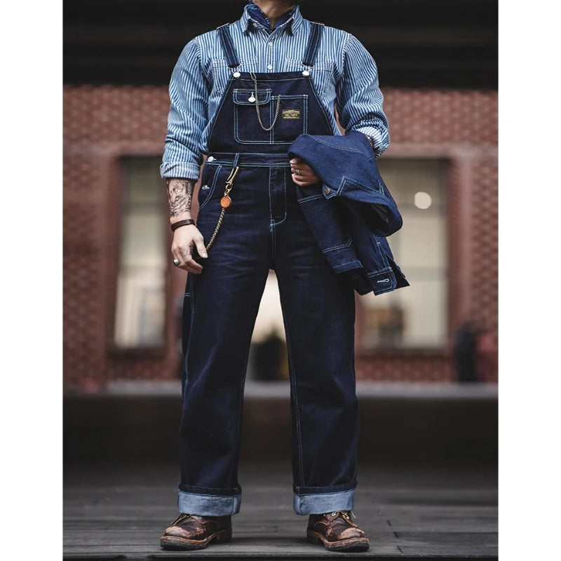 Vintage Look Retro Overalls