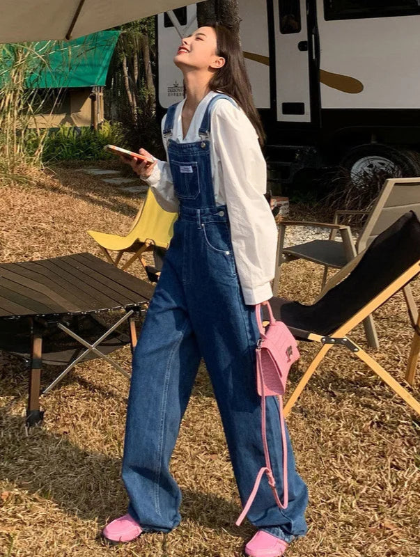 Salopette Jean Femme Large