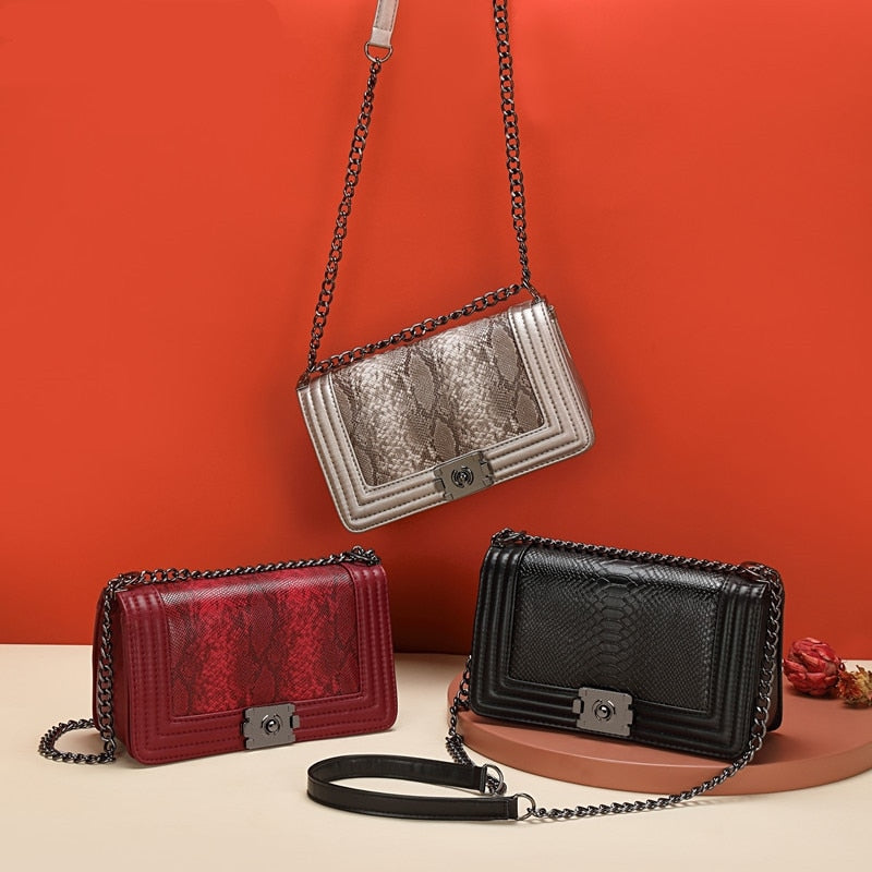 Sac à Main Python Vintage