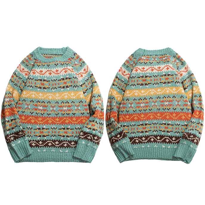 Vintage pattern sweater