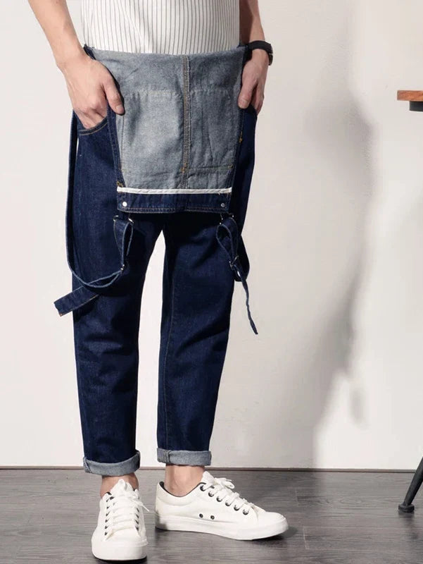 Salopette Bleu Jeans Homme