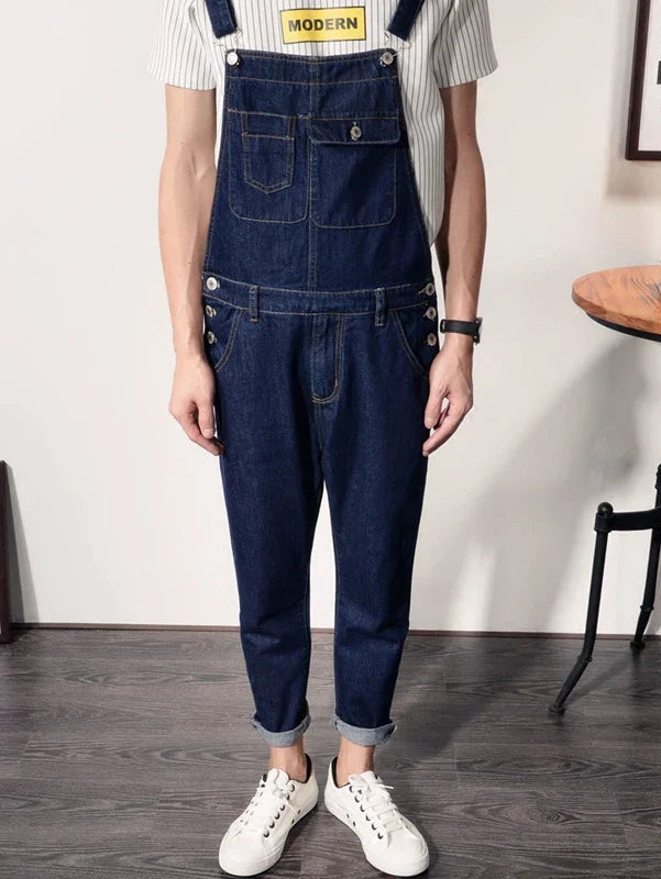Salopette Bleu Jeans Homme