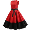 Robe Rockabilly Rouge et Noir