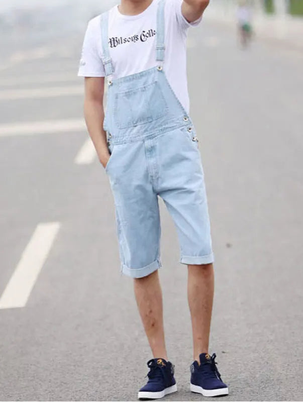 Short Salopette Homme