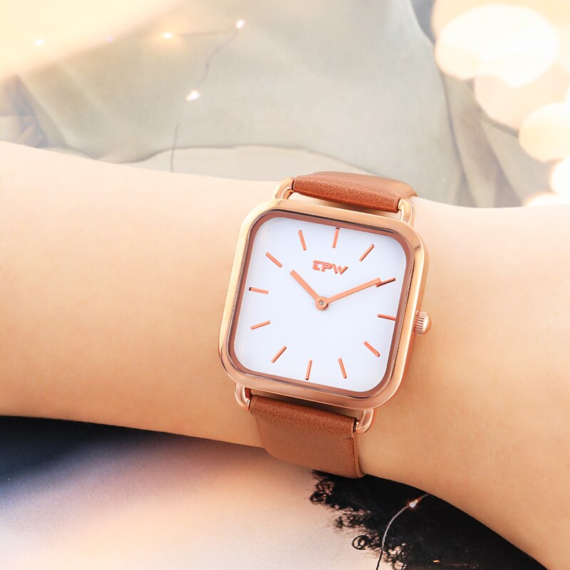 Montre Carrée Femme Vintage