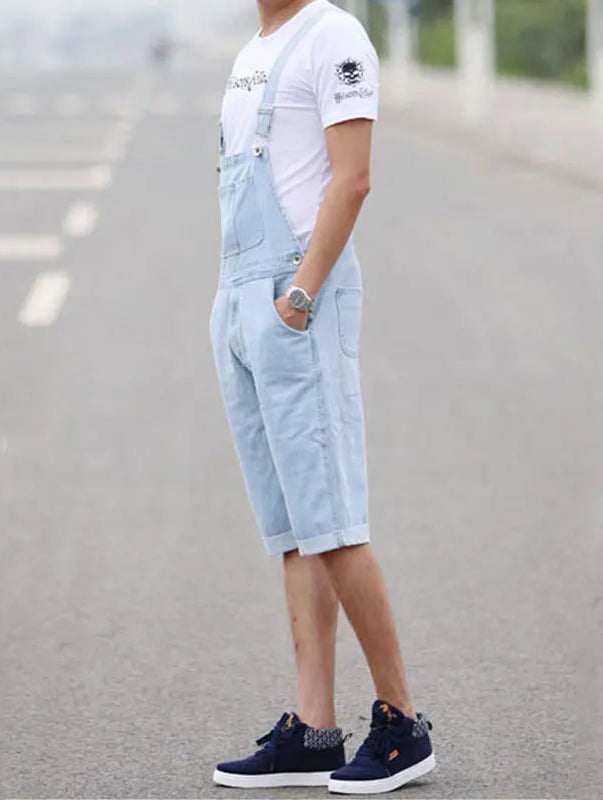 Short Salopette Homme