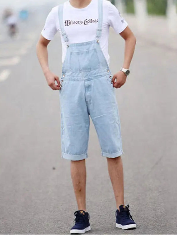 Short Salopette Homme