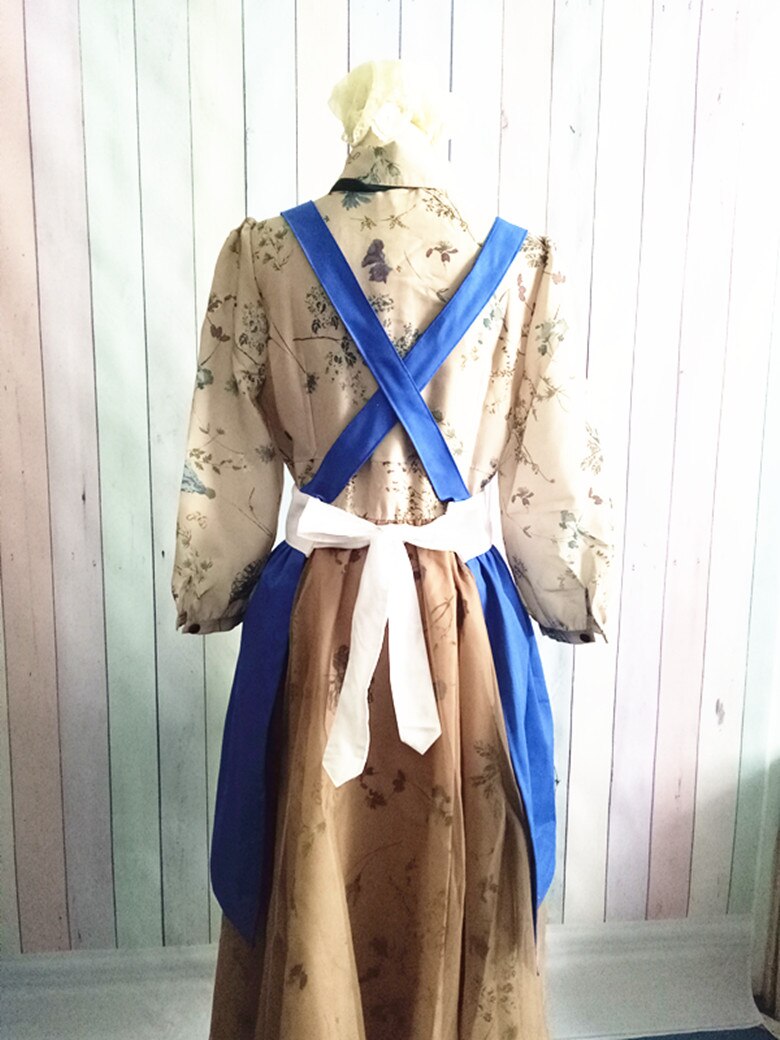 Tablier Vintage Bleu