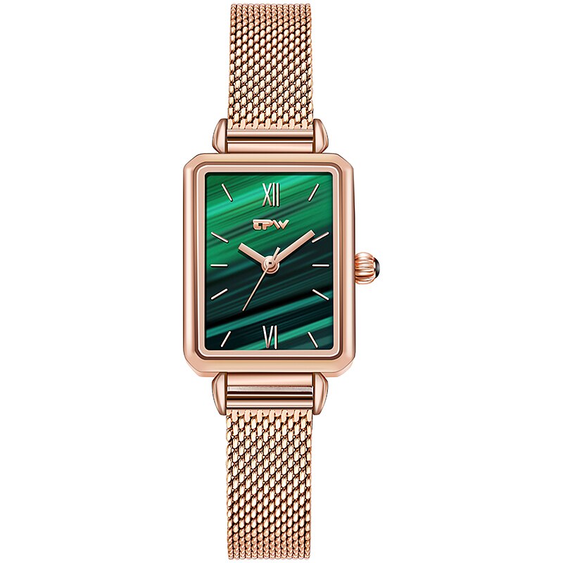 Montre Rectangulaire Femme Vintage