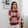 Pull Noel Vintage Femme