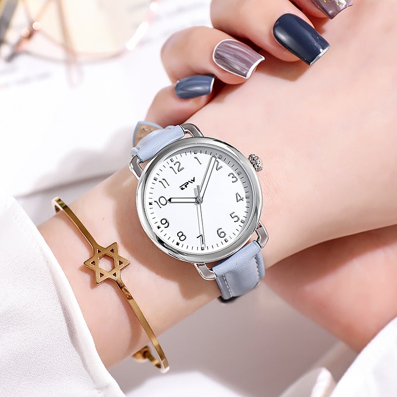 Montre Femme Cuir Vintage