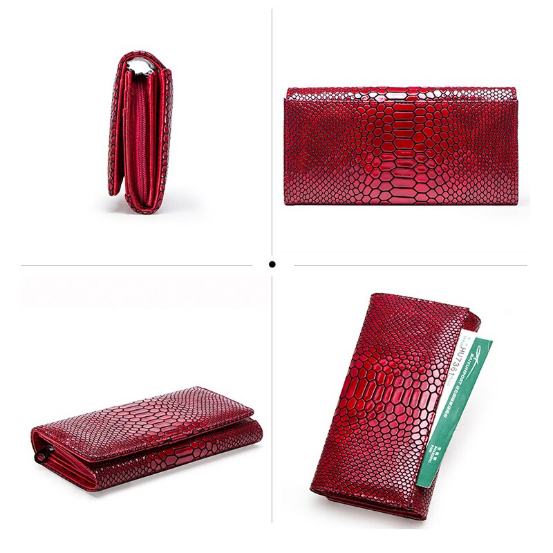 Portefeuille Femme Serpent