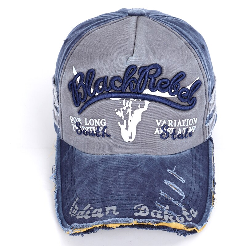 Casquette biker vintage