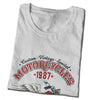 T-shirt moto vintage