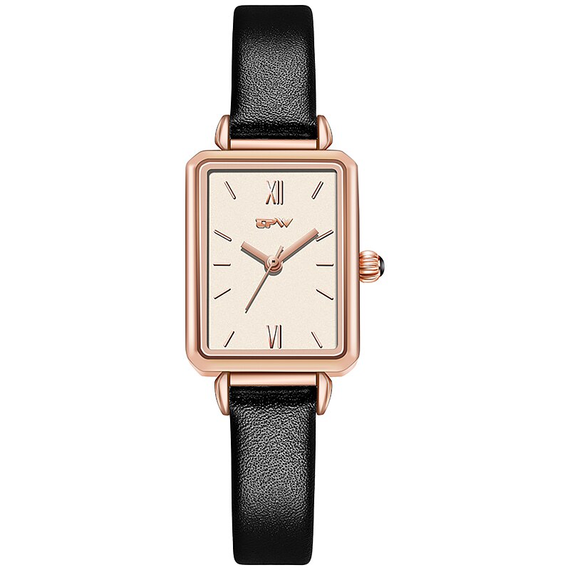 Montre Rectangulaire Femme Vintage