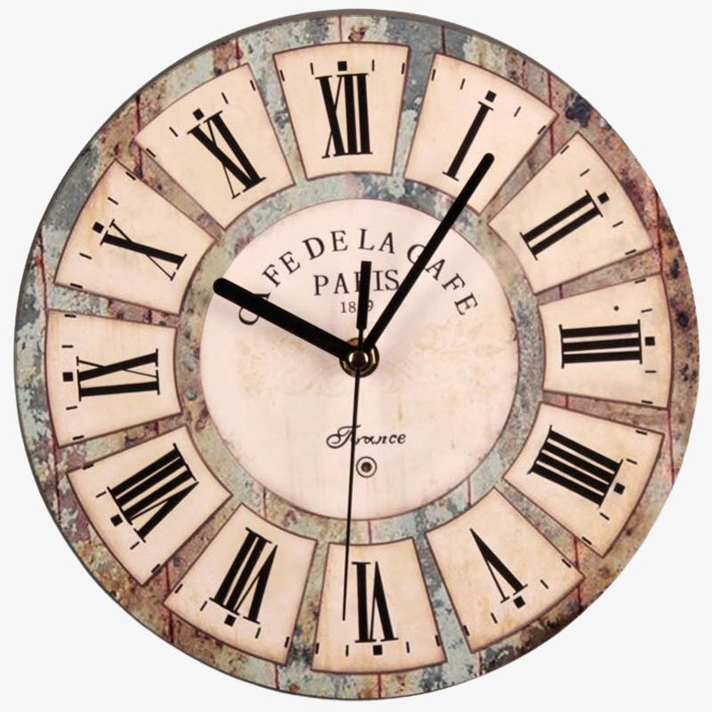 Vintage Wooden Clock