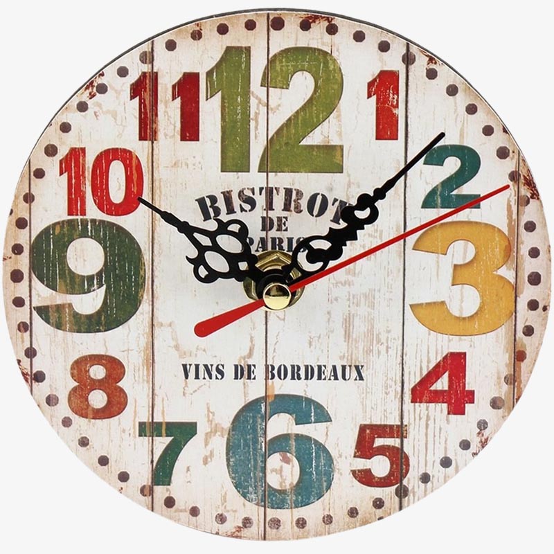 Horloge Cuisine Vintage