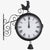 Horloge Double Face Vintage