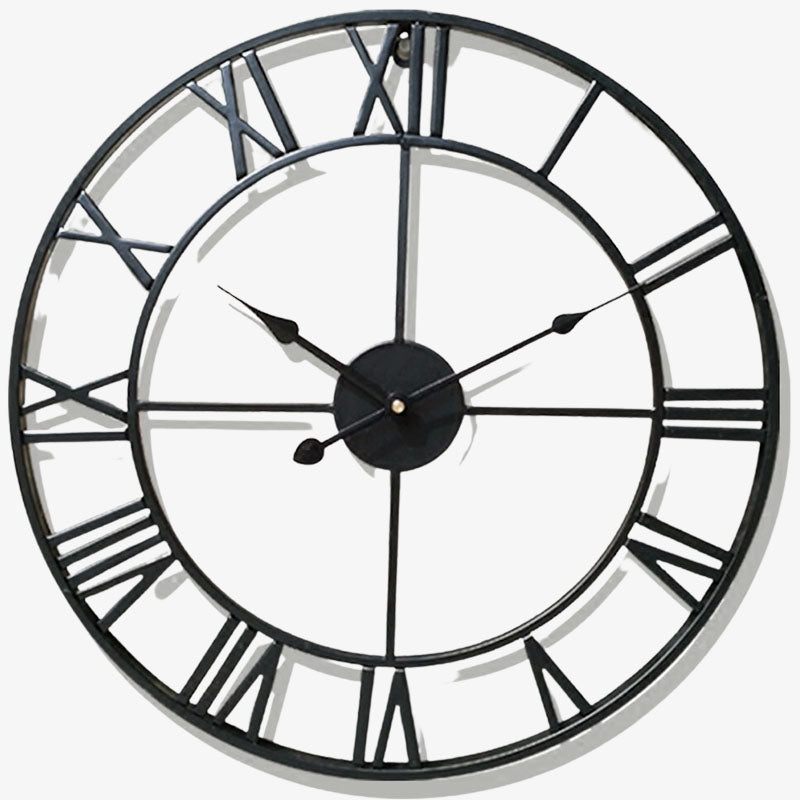Horloge Murale Industrielle Vintage