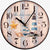 Horloge Murale Vintage en Bois