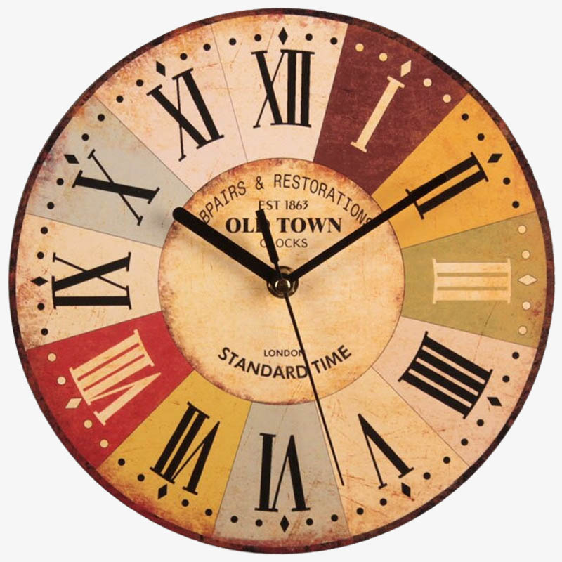 Horloge Rustique Vintage