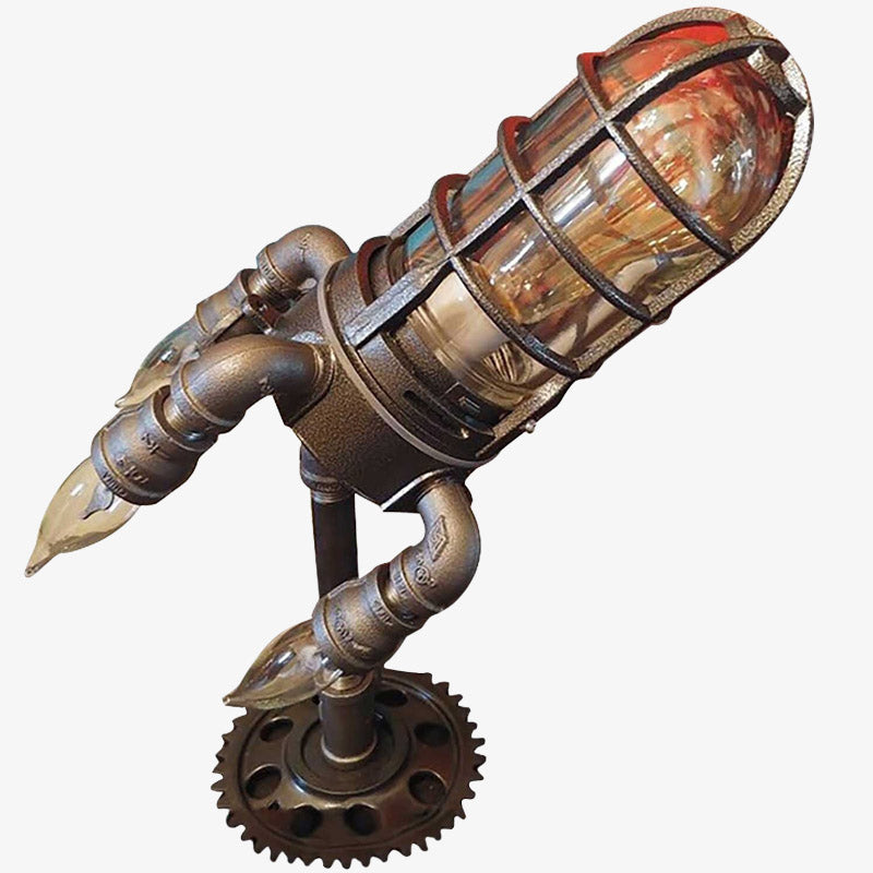 Lampe Bureau Industrielle Vintage