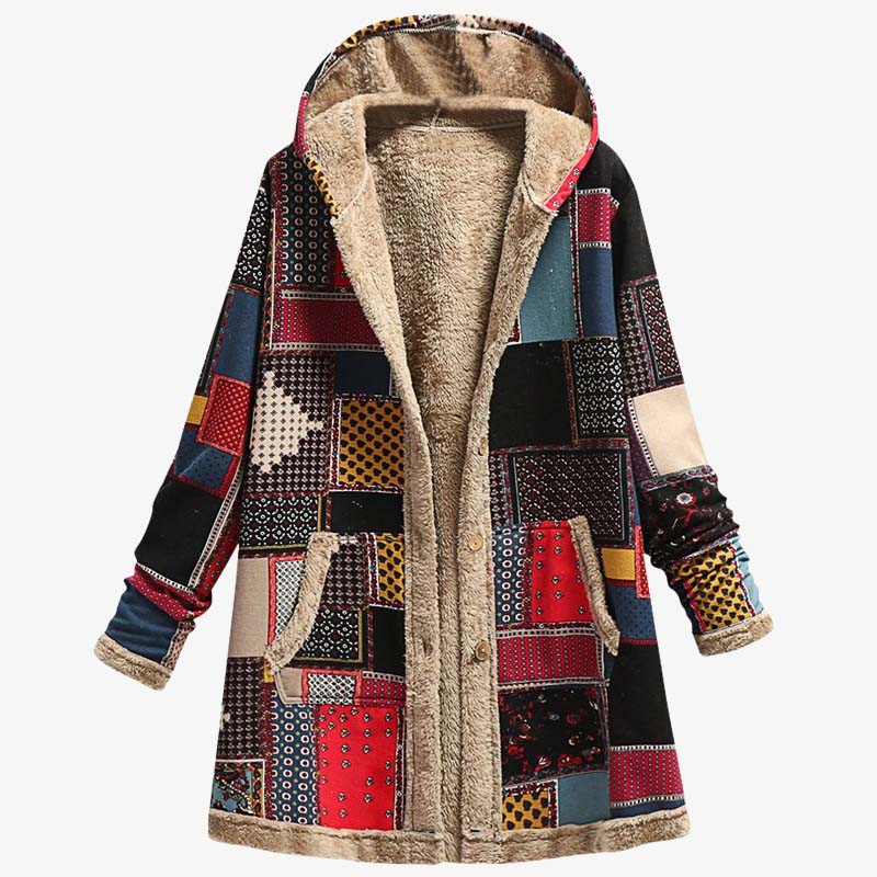 Manteau Hiver Vintage Femme