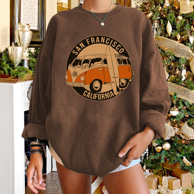 Pull Hippie Vintage pour Femme