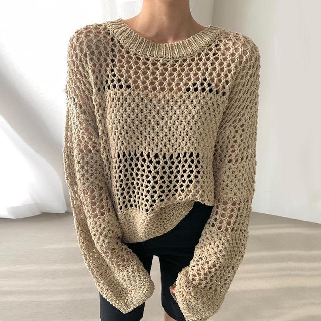 Mesh Sweater
