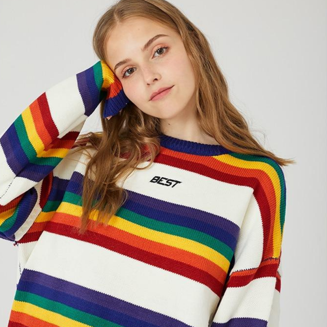 Vintage striped sweater