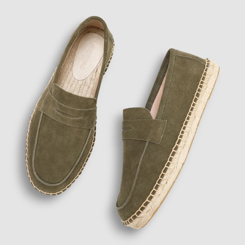 Men's Suede Loafers