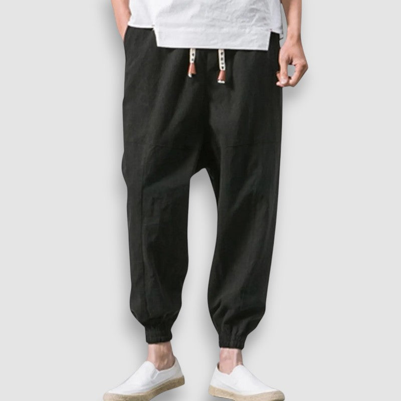 Pantalon Harajuku Velour Côtelé