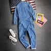 Men&#39;s Denim Overalls Jumpsuit