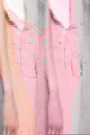 Men&#39;s Pink Overalls