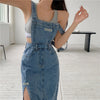 Women&#39;s Dungaree Skirt