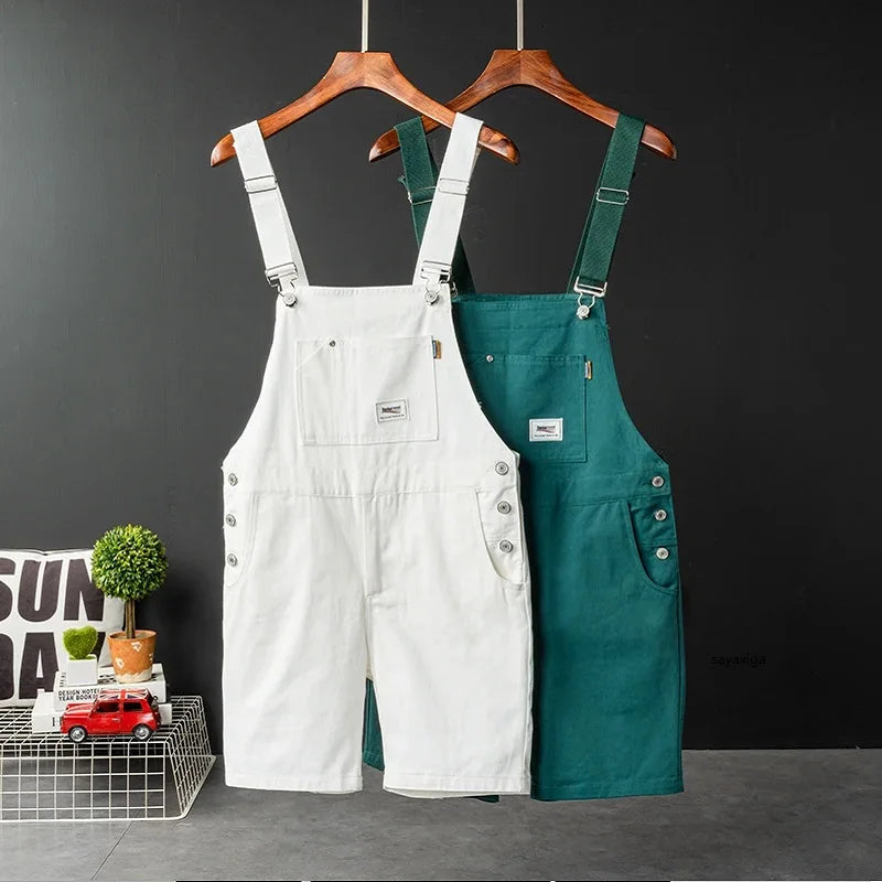 Men's Overalls Shorts