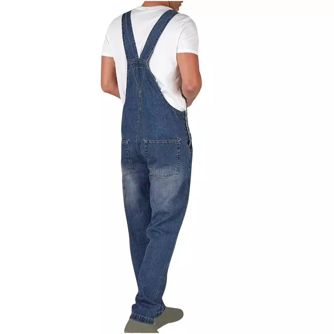 Men's Denim Overalls