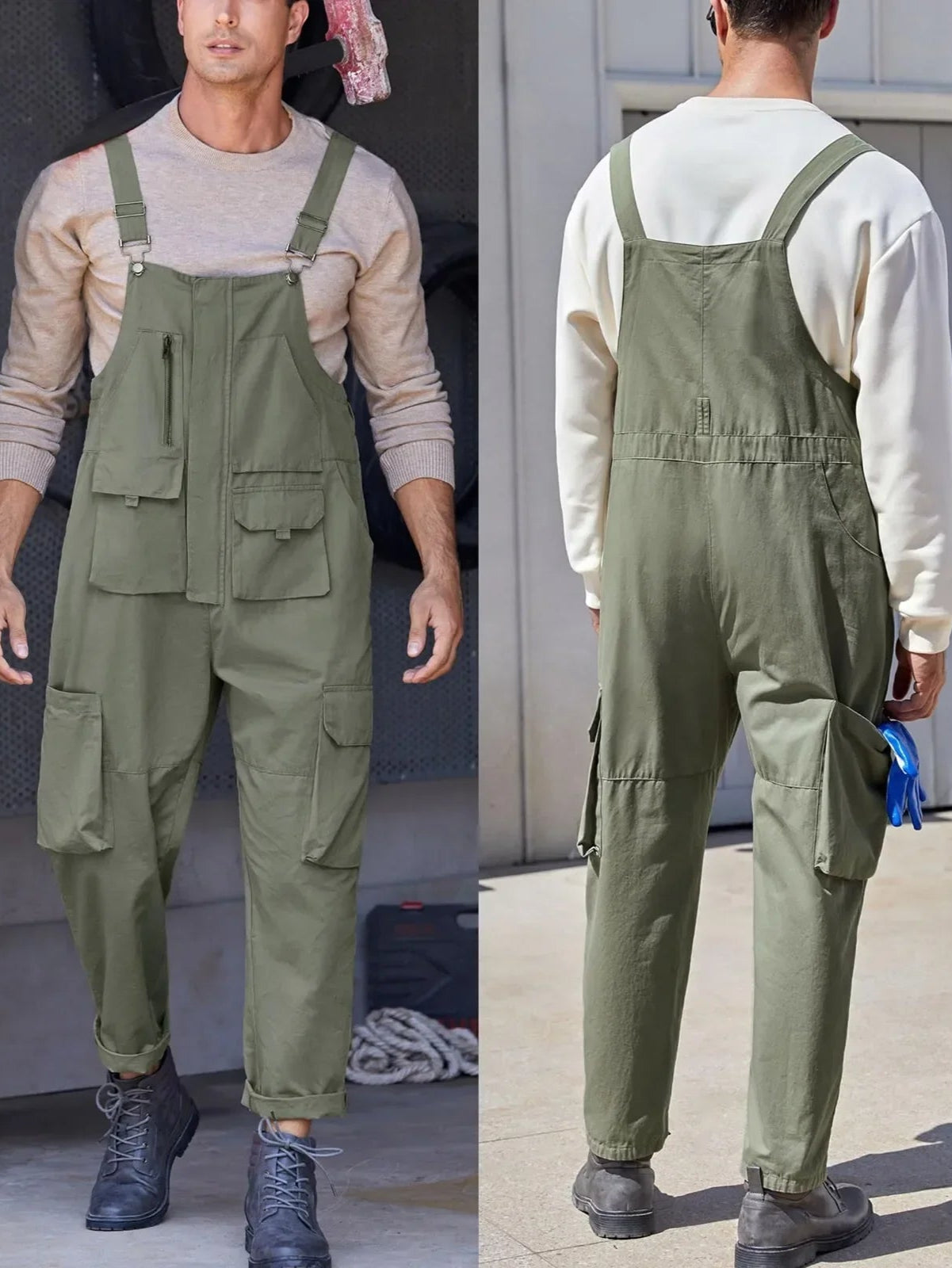 Salopette Cargo Homme