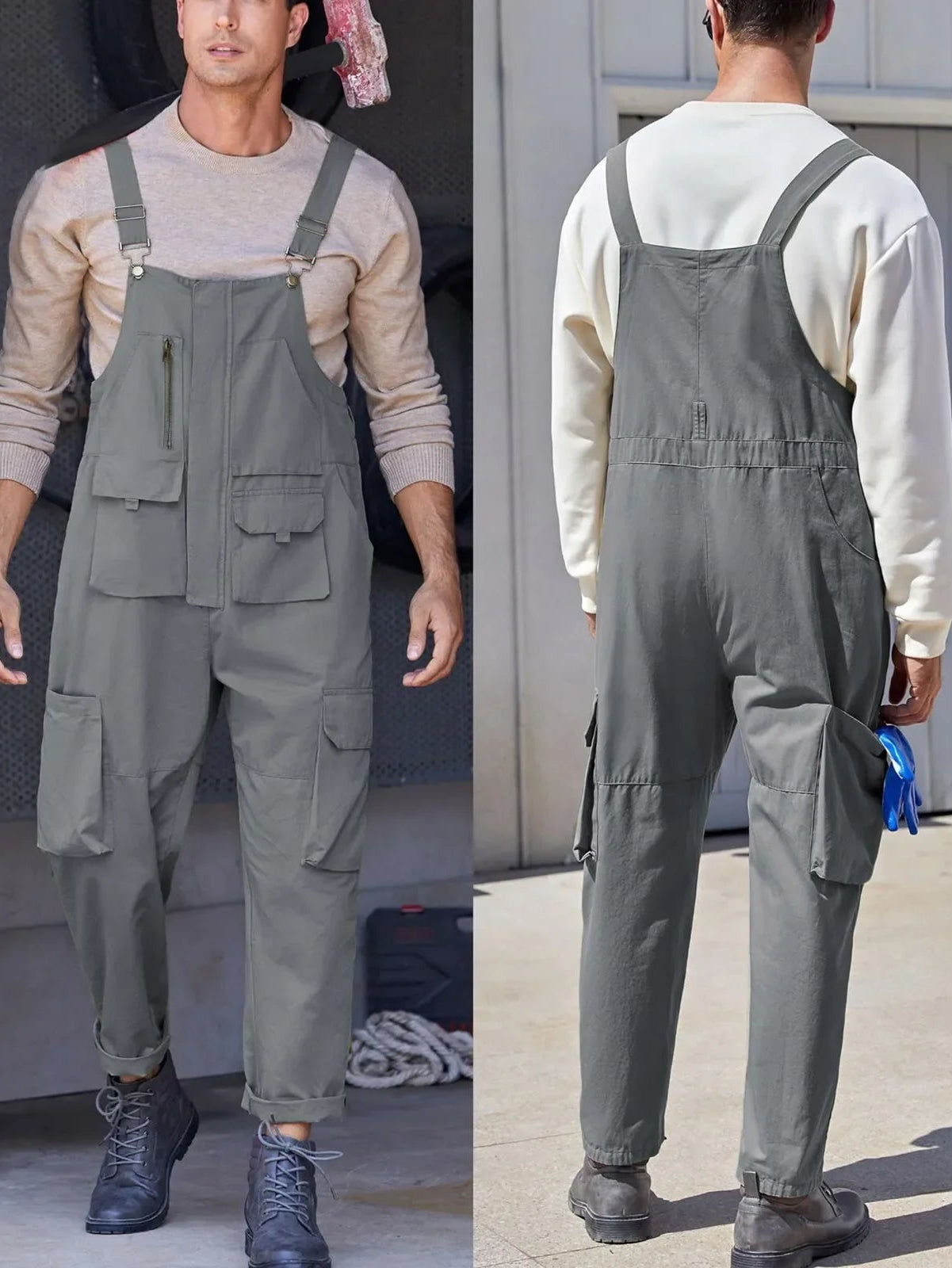 Salopette Cargo Homme