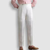 Pantalon Old Money en Laine Fine
