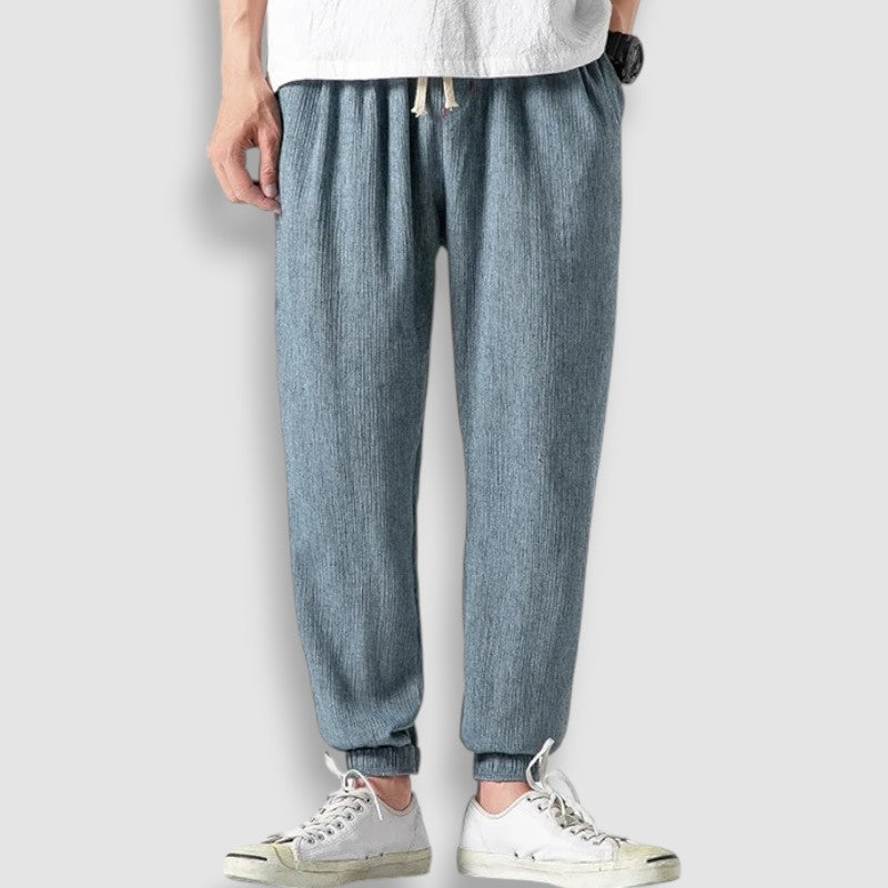 Pantalon Japonais en Lin