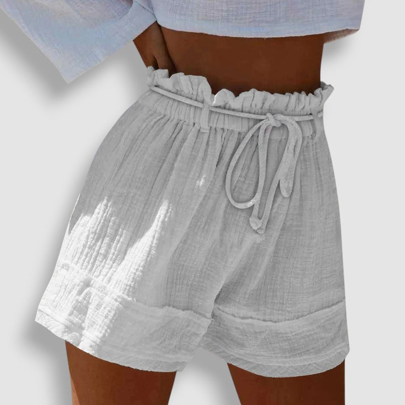 Old Money Women's Linen Shorts