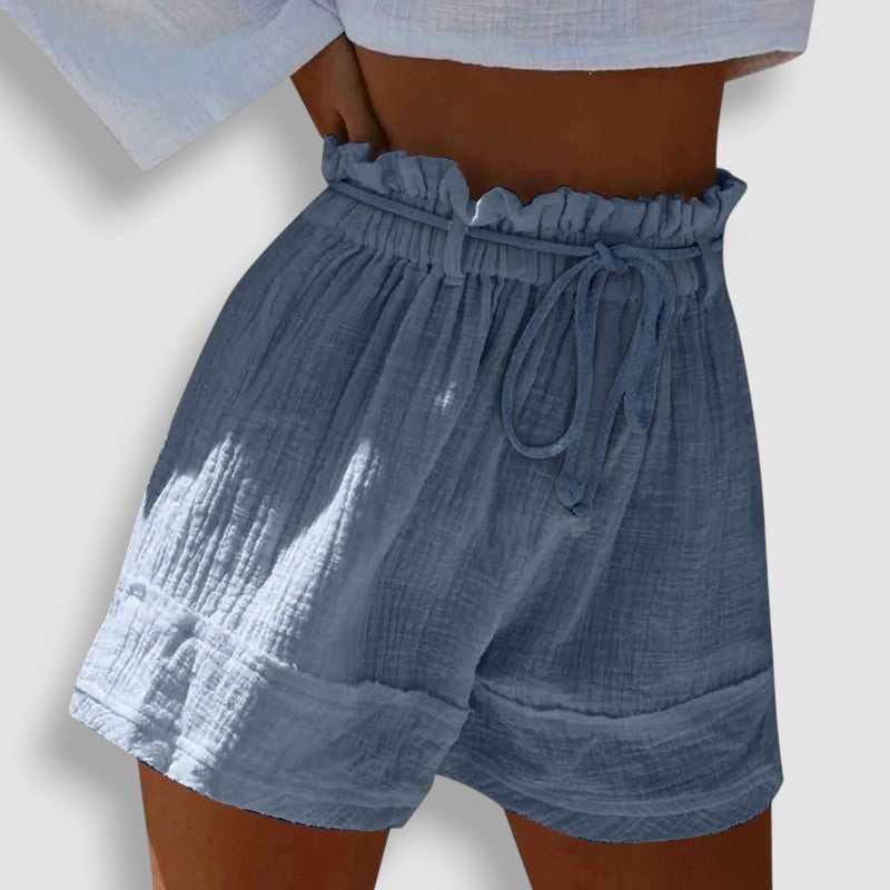 Old Money Women's Linen Shorts