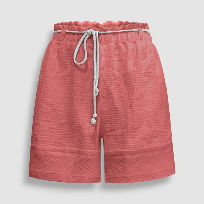 Old Money Women's Linen Shorts