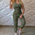 Women's Cargo Jumpsuit